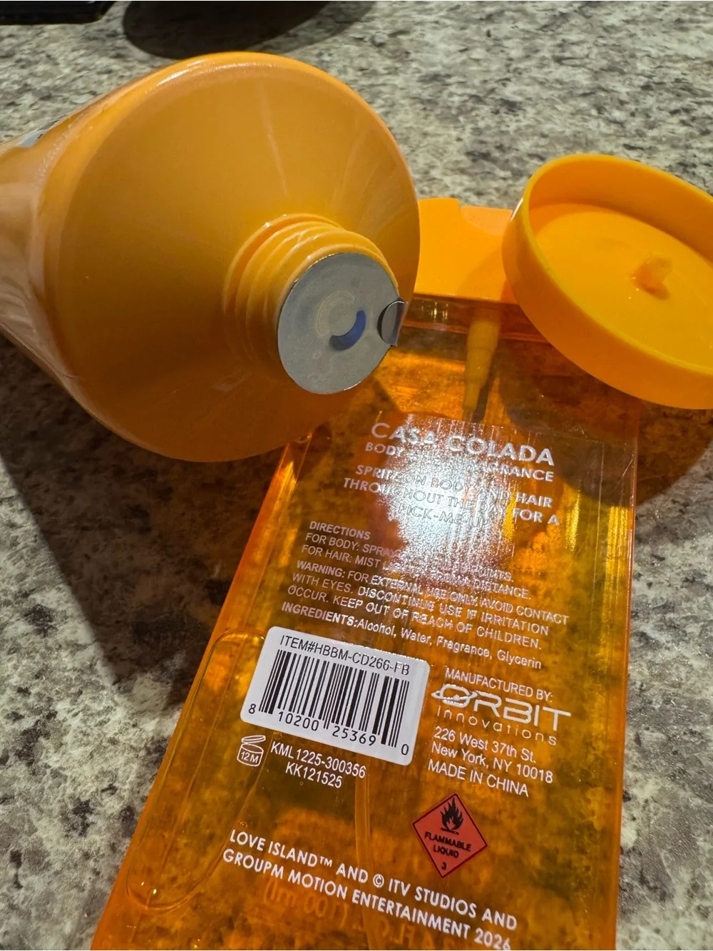 Love Island Casa Colada Orange Body Lotion & Fragrance Duo